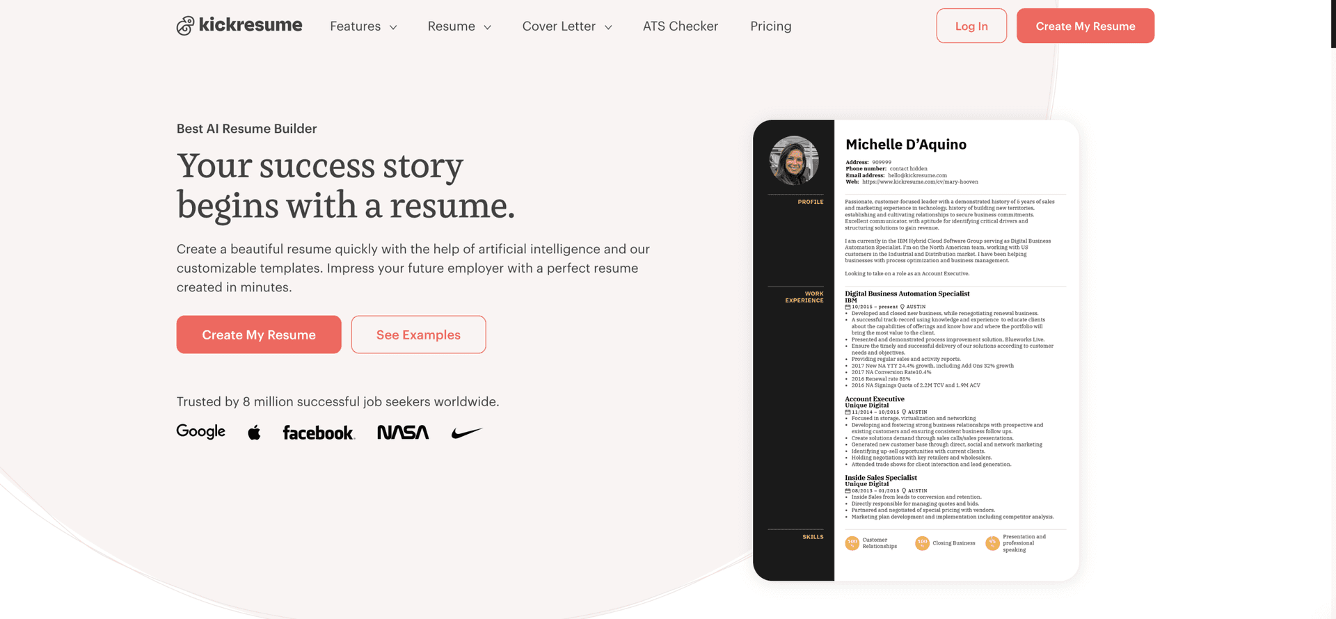 Kickresume