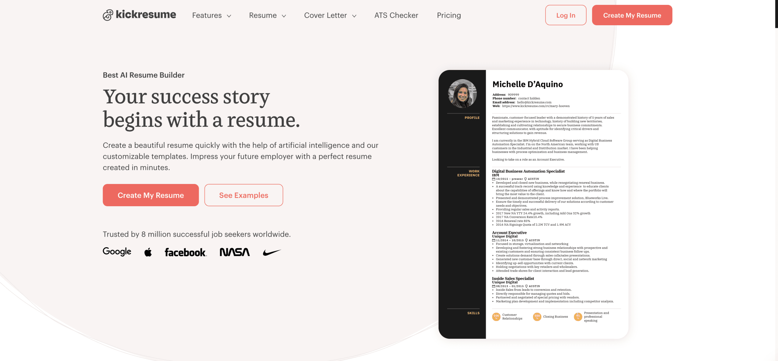 Kickresume