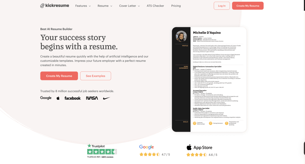 kickresume
