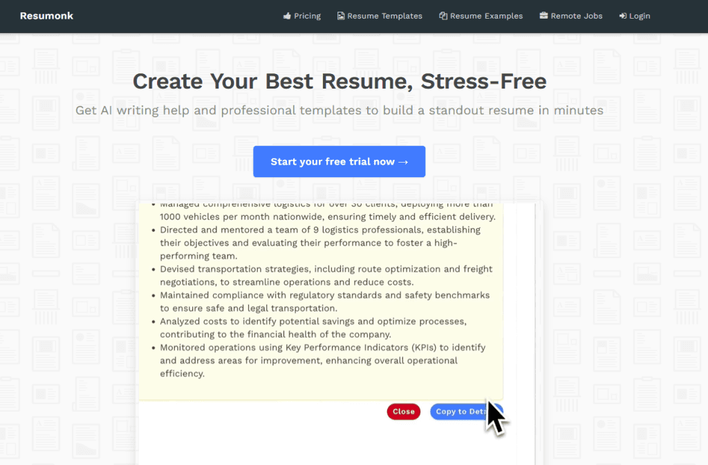 Resumonk