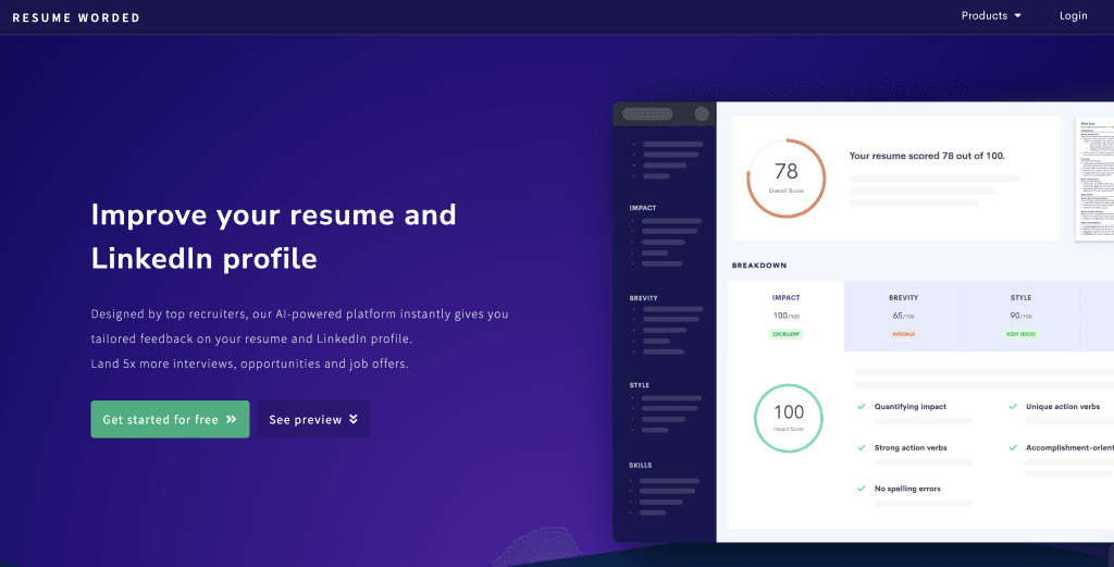 Resume Worded