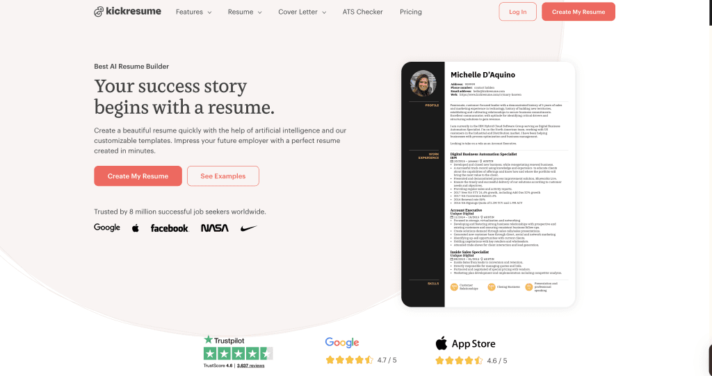 Kickresume