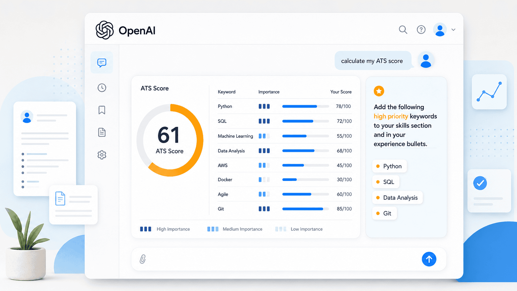 How to Get an Accurate ATS Score Inside ChatGPT video placeholder